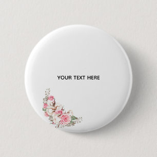 Create Your Own Floral Button