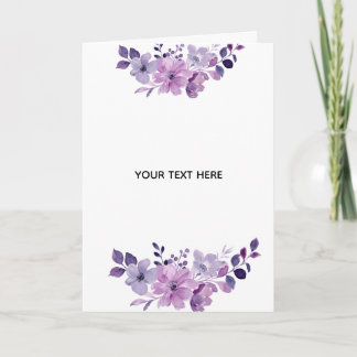 Create Your Own Floral Card