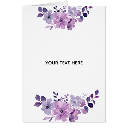 Create Your Own Floral Cards (Front)
