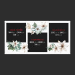 Create Your Own Floral Custom Photo Collage Canvas Print