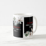 Create Your Own Floral Custom Photo Collage Coffee Mug