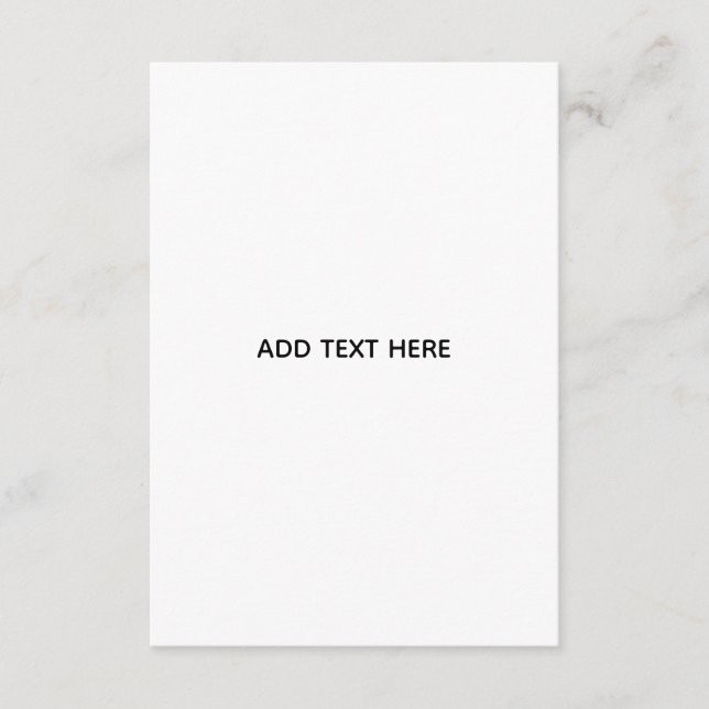 Create Your Own Floral  Enclosure Card (Front)