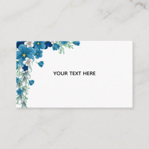 Create Your Own Floral Enclosure Card