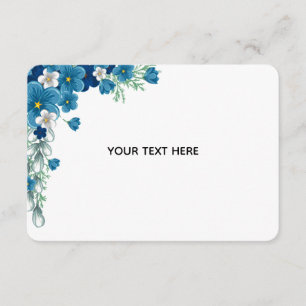 Create Your Own Floral Enclosure Card
