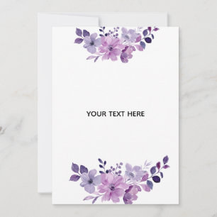 Create Your Own Floral Invitation