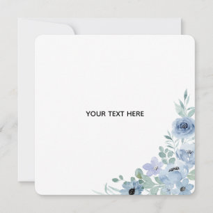 Create Your Own Floral Invitation