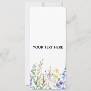 Create Your Own Floral Invitation
