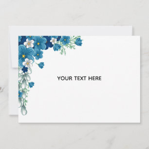 Create Your Own Floral Invitation