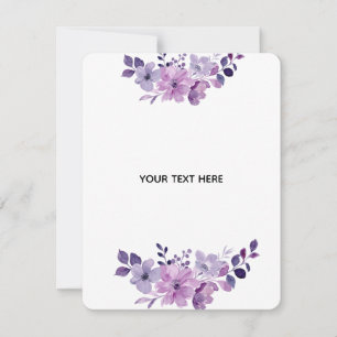 Create Your Own Floral Note Card