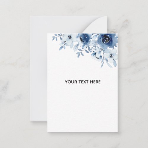 Create Your Own Floral Note Card