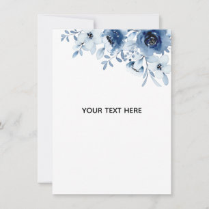 Create Your Own Floral Note Card