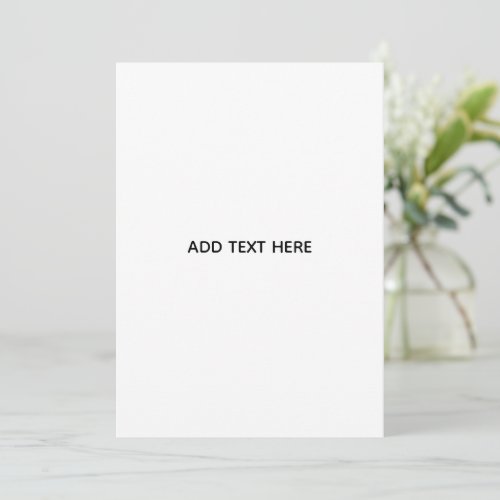 Create Your Own Floral Note Card