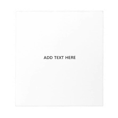 Create Your Own Floral Notepad