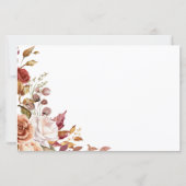 Create Your Own Floral Paper Sheet (Back)