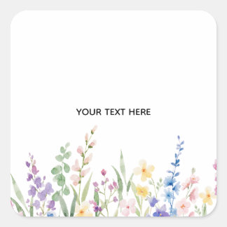 Create Your Own Floral Sticker