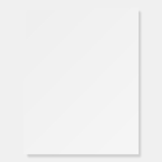 Create Your Own Foam Board (Front)