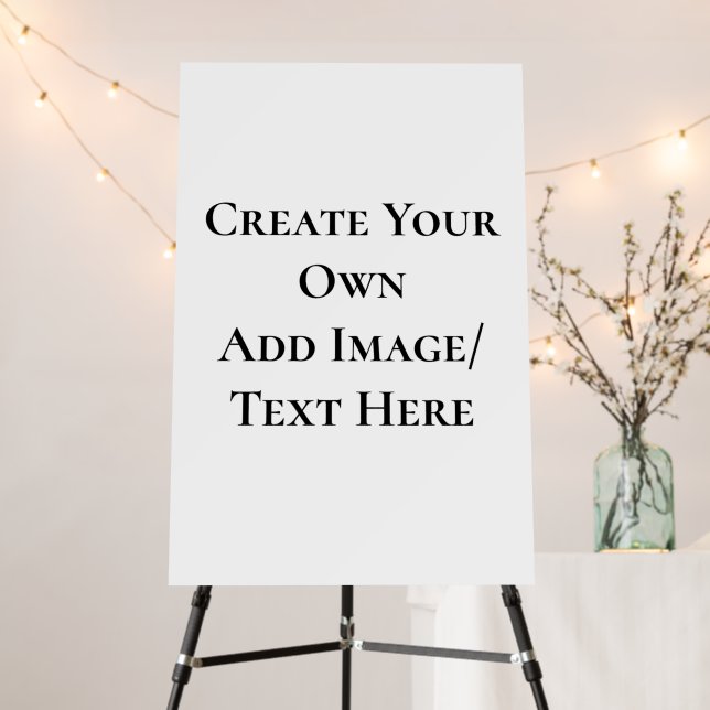 Create Your Own  Foam Board (In Situ (Stand))