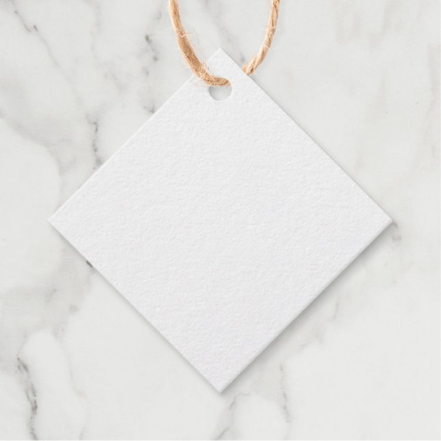 Create Your Own Foil Favor Tag (Front)