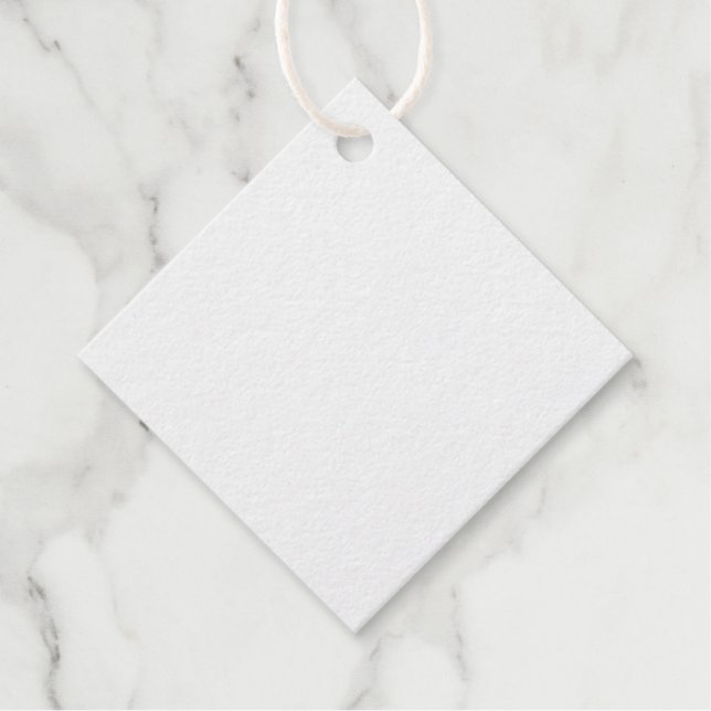 Create Your Own Foil Favor Tag (Front)