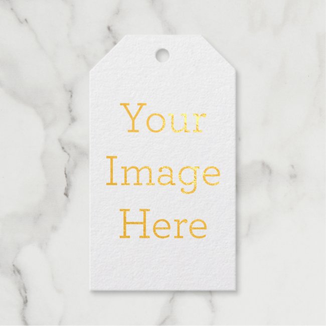 Create Your Own Foil Gift Tag