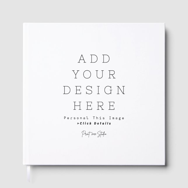 Create Your Own  Foil Guest Book (Front)