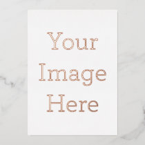 Create Your Own Foil Invitation