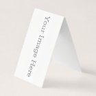 Create Your Own Folded 3.5"x2'' Tent Card