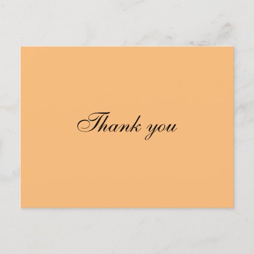 Create Your Own Folded Thank You Card