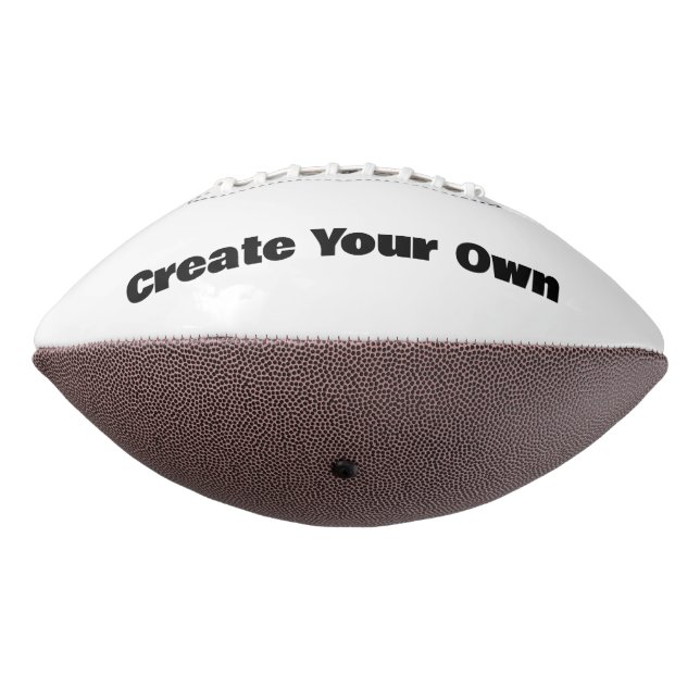 Create Your Own Football (Rotated 270)