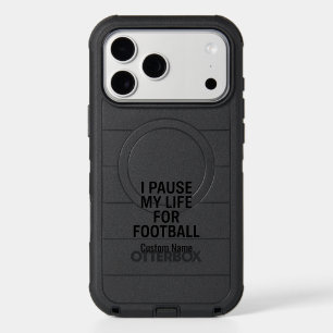 Create Your Own Football Phone Case I Pause My L