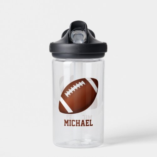 Create Your Own Football Player Name  Water Bottle
