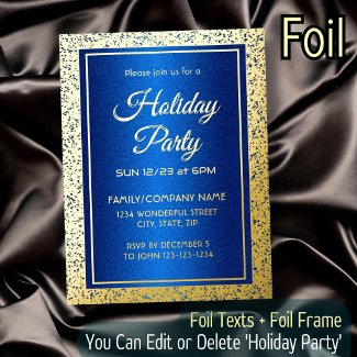 Create Your Own For Any Occasion Blue Gold Scripts
