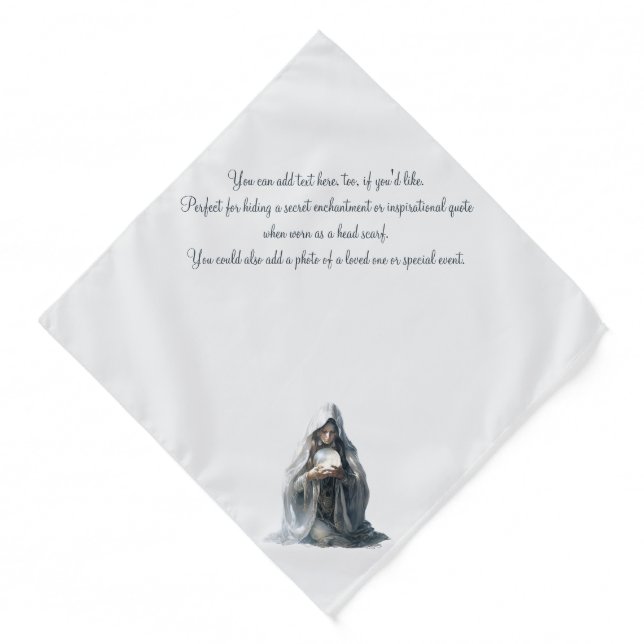 Create Your Own Fortune Teller Bandana (Front)
