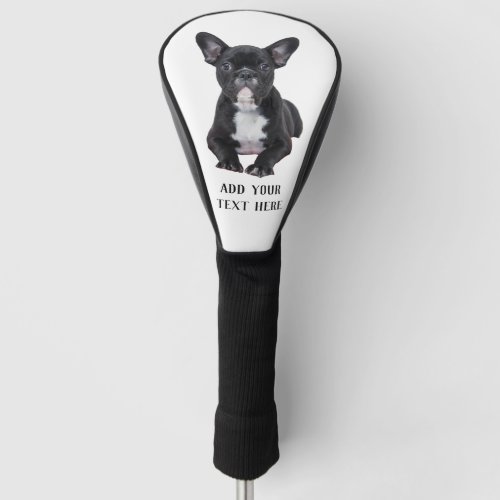 Create Your Own French Bulldog Golf Head Cover