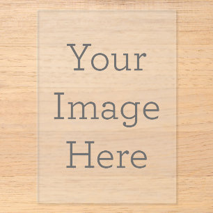 Create Your Own Frosted Petite Acrylic Invitation
