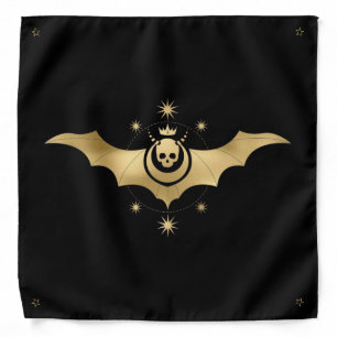 Create Your Own Full Gold Arcane Devil Tarot Bandana