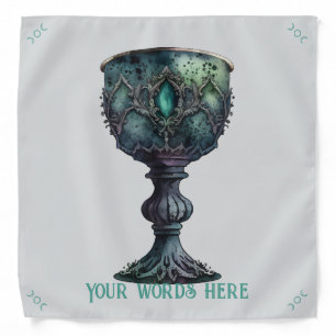 Create Your Own Full Green Chalice Bandana