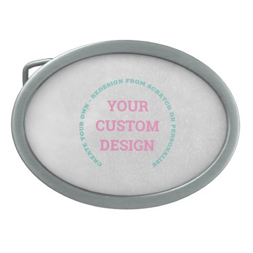 Create Your Own Fully Customised Belt Buckle