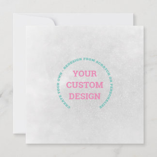 Create Your Own Fully Customised Card