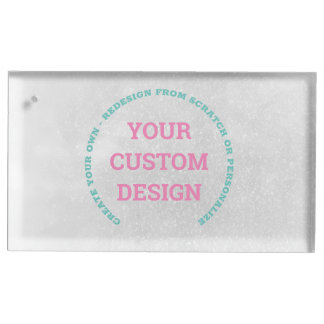Create Your Own Fully Customised Place Card Holder