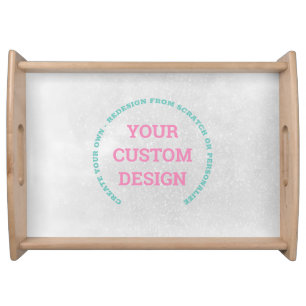Create Your Own Fully Customised Throw Pillow Serving Tray
