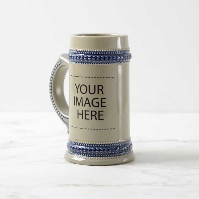 Create Your Own, Fully Customizable Beer Stein (Front Left)