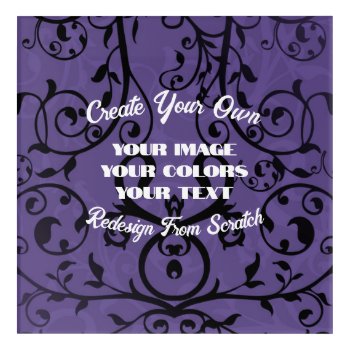 Create Your Own Fully Customized Acrylic Print by VoXeeD at Zazzle