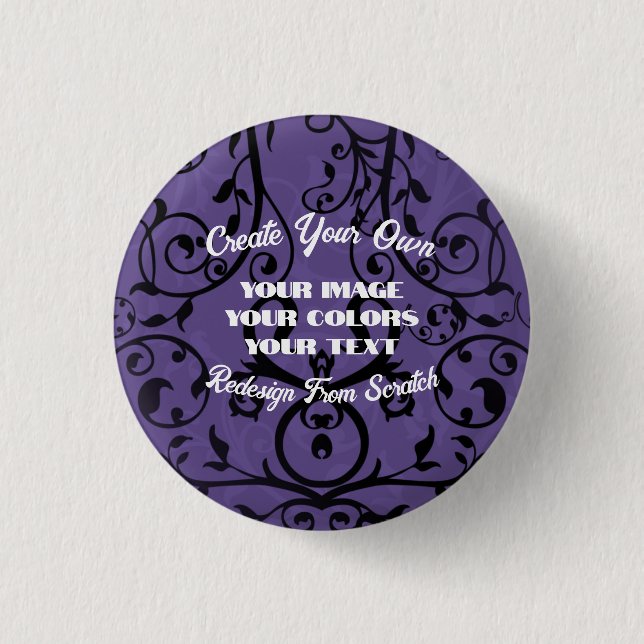 Create Your Own Fully Customized Button (Front)