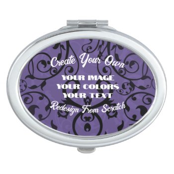 Create Your Own Fully Customized Compact Mirror by VoXeeD at Zazzle