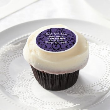 Create Your Own Fully Customized Edible Frosting Rounds by VoXeeD at Zazzle