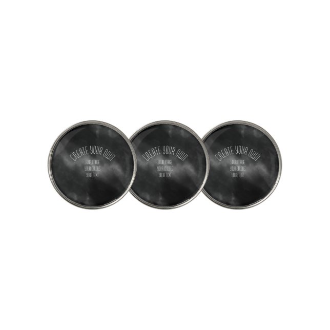 Create Your Own Fully Customized Golf Ball Marker (3 Up)