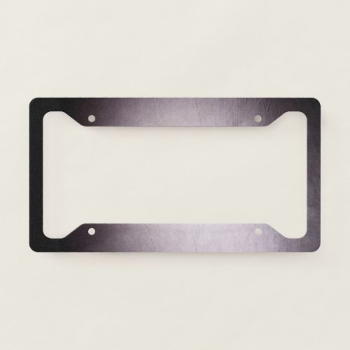 Create Your Own Fully Customized License Plate Frame