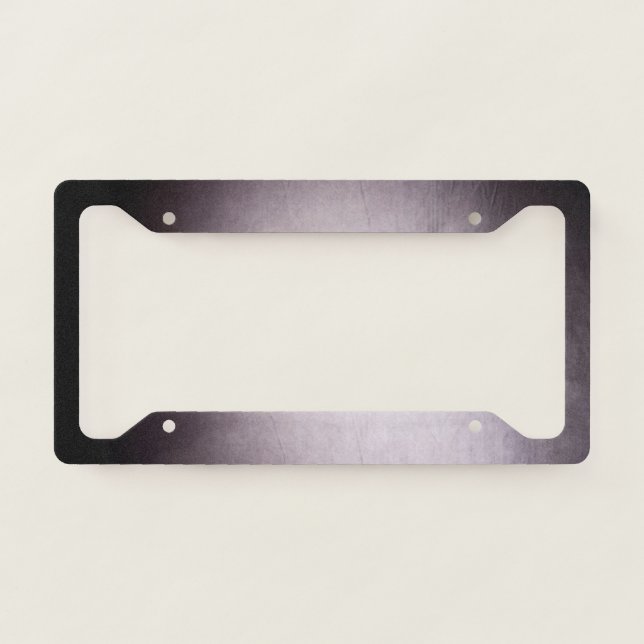 Create Your Own Fully Customized License Plate Frame (Front)
