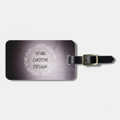 Create Your Own Fully Customized Luggage Tag
